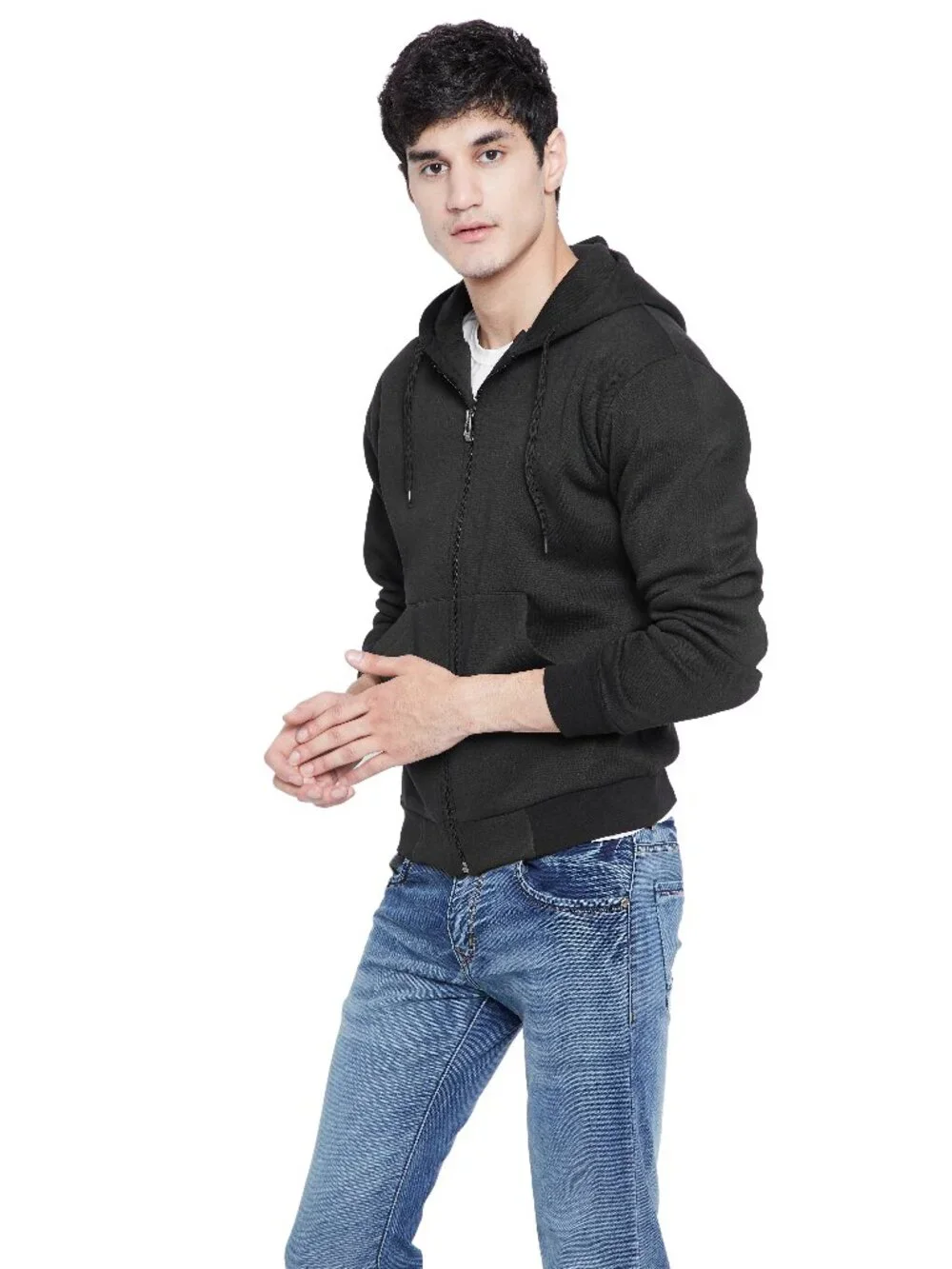 Men's Foam Fleece Full-Zip Hooded Sweatshirt